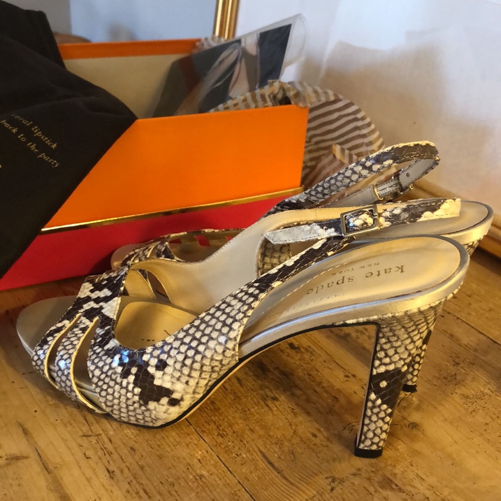 Kate Spade Python Slingback - image 2